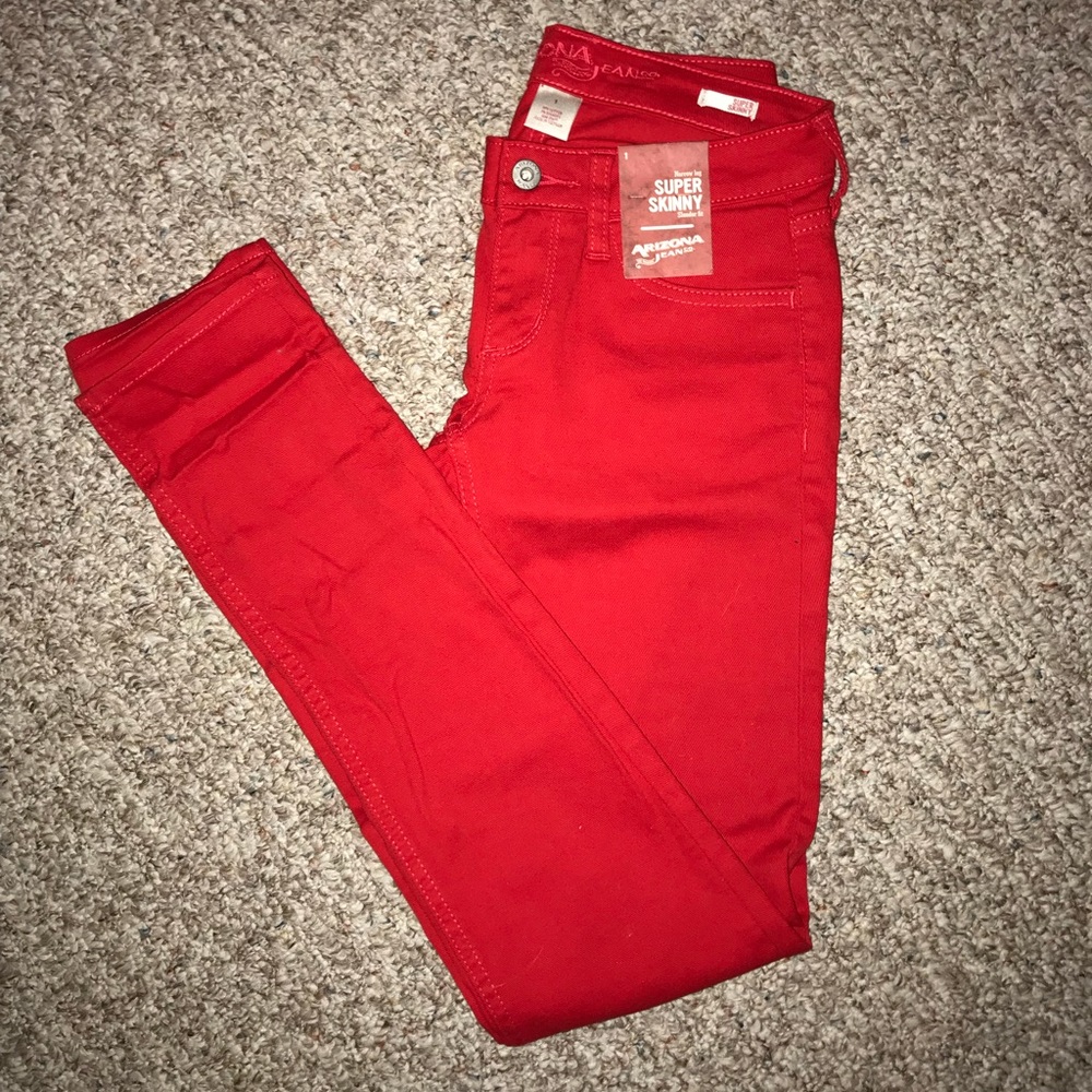 NWT RED JEANS!